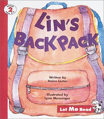 Lin's Backpack, Let Me Read Series, Trade Binding